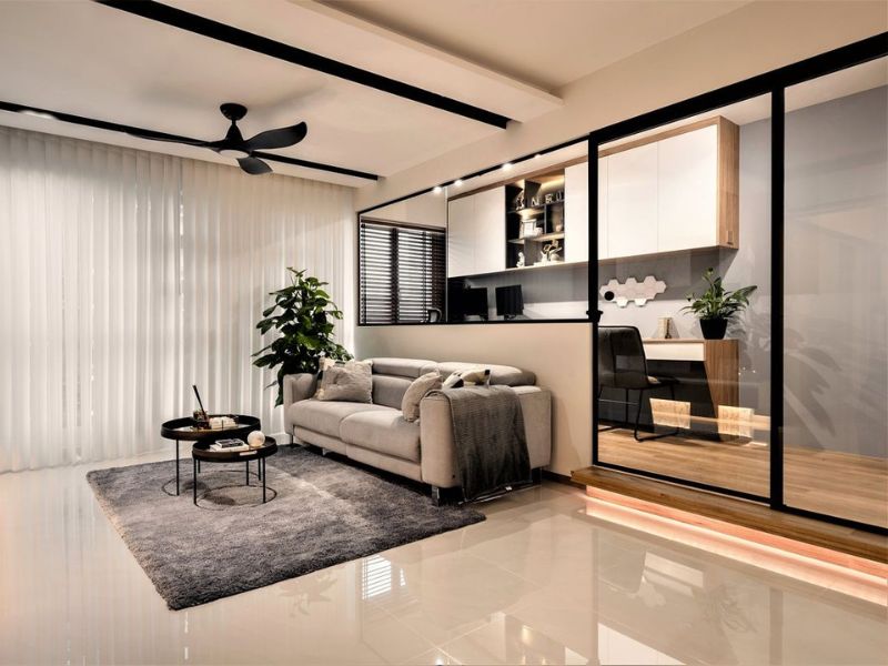 Cửa Slim cho góc làm việc tại gia Giải pháp cho work-from-home hiệu quả