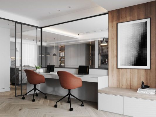 Cửa Slim cho góc làm việc tại gia Giải pháp cho work-from-home hiệu quả