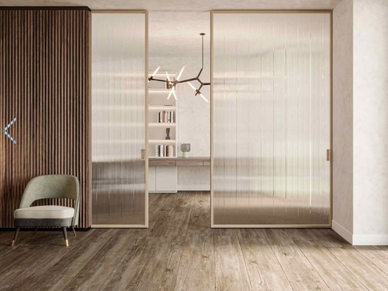 Sự kết hợp hoàn hảo giữa cửa Slim và phong cách Japandi