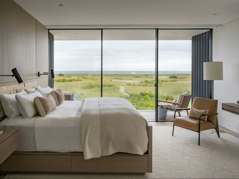 Cửa lùa slim ngoại thất và xu hướng sống gần gũi với thiên nhiên