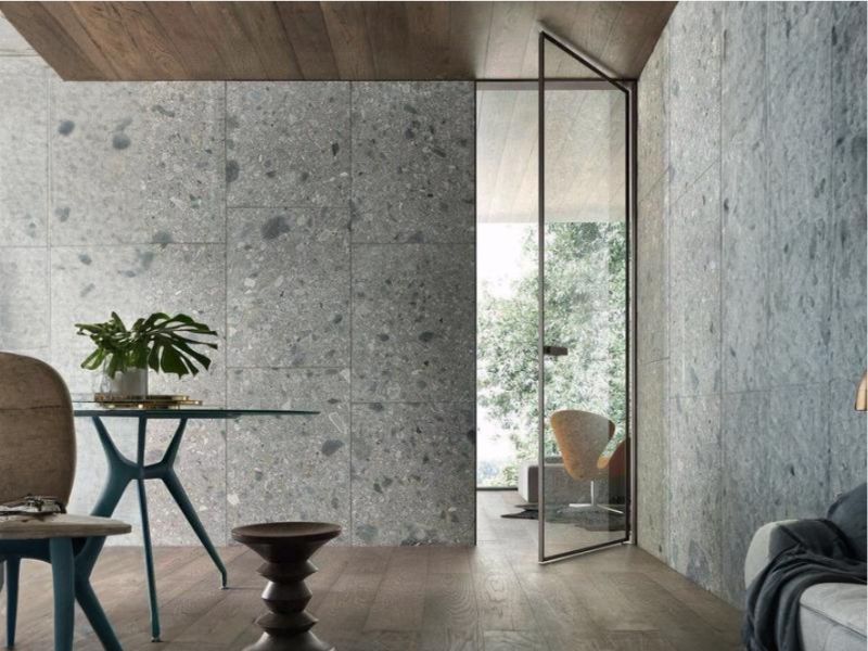 Giải pháp tổ chức không gian hiện đại từ cửa nhôm Anode Slim mở quay