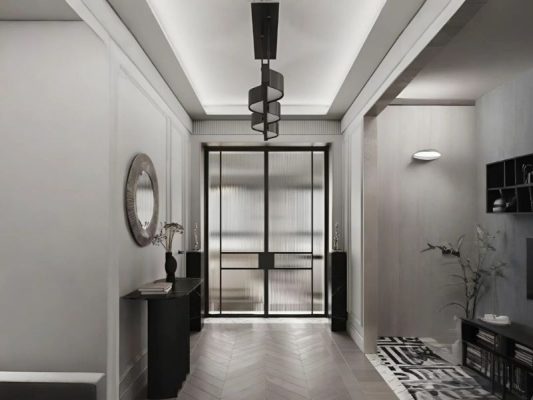 Khi cửa nhôm Anode Slim mở quay trở thành chi tiết làm nên sự sang trọng tinh tế