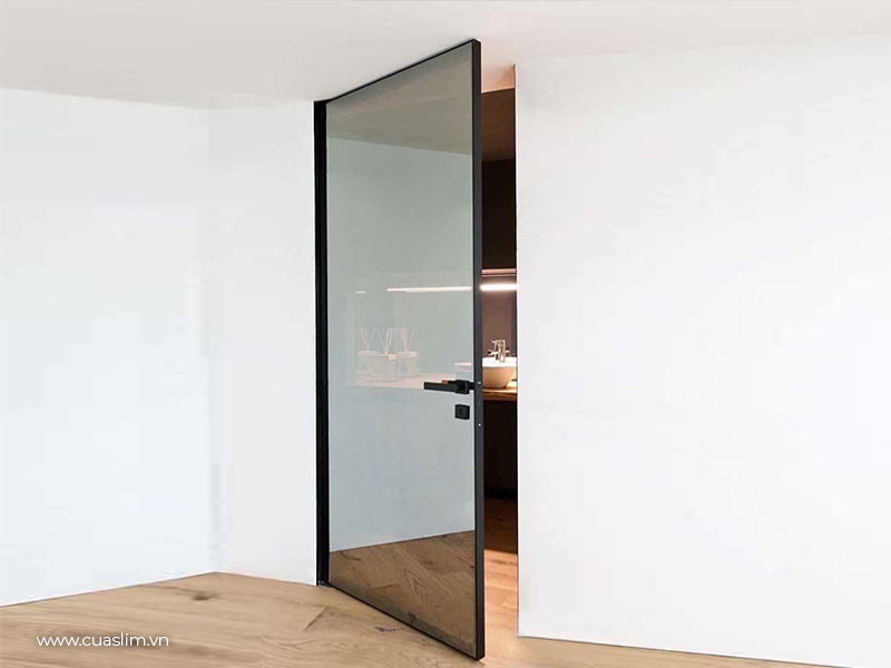 Vì sao cửa nhôm Anode Slim mở quay dần thay thế cửa nội thất truyền thống