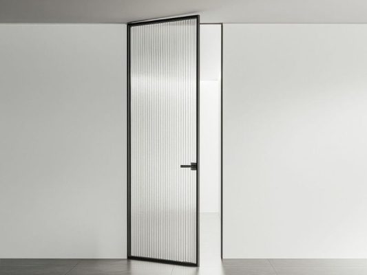 Xu hướng sử dụng cửa nhôm anode slim mở quay trong thiết kế nội thất