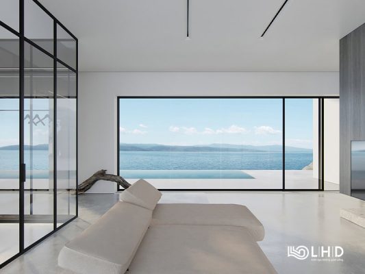 cửa trượt slim ngoại thất