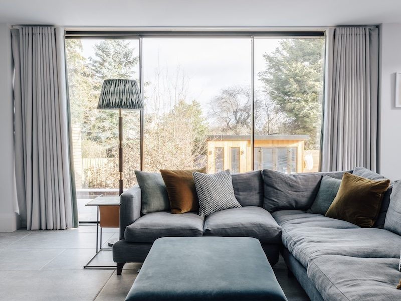 cửa trượt 3 cánh slim ngoại thất