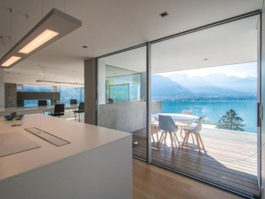 cửa nhôm anode slim