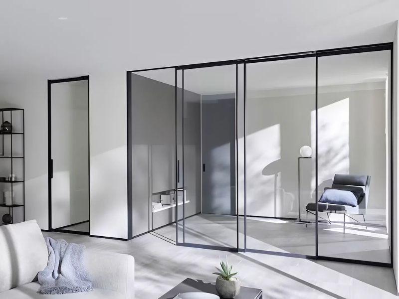 cửa slim nội thất ngăn phòng