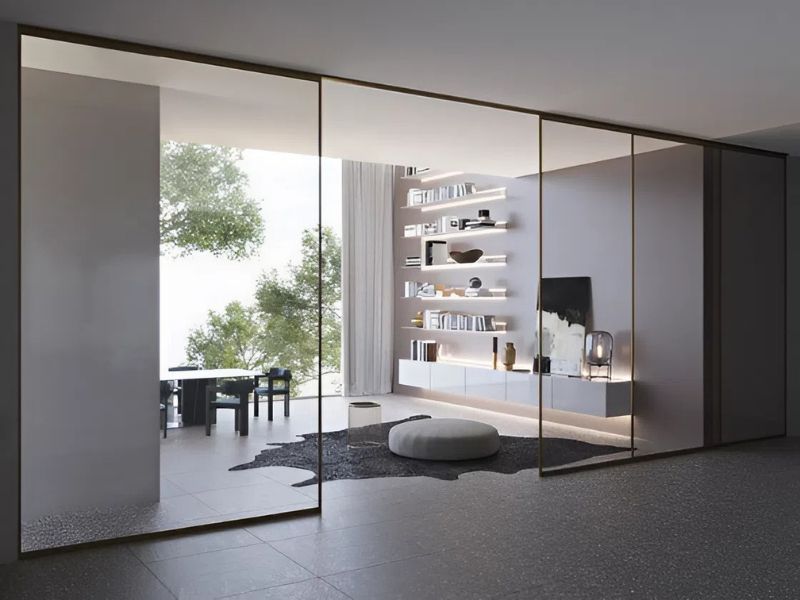 cửa slim nội thất ngăn phòng
