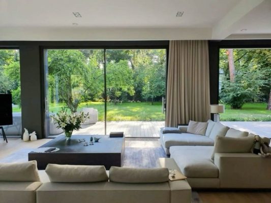 cửa slim ngoại thất hệ lùa